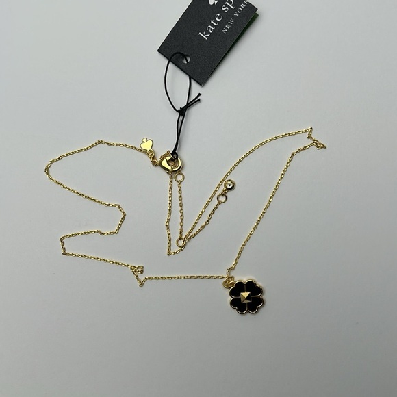 Kate Spade Stud Enamel Mini Pendant Necklace - Picture 8 of 10